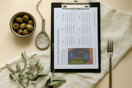 Charcuterie Board Dinner Outline