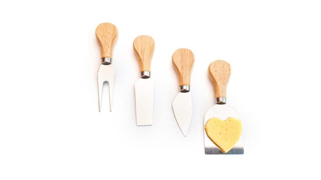 What are the different cheese knives used for?