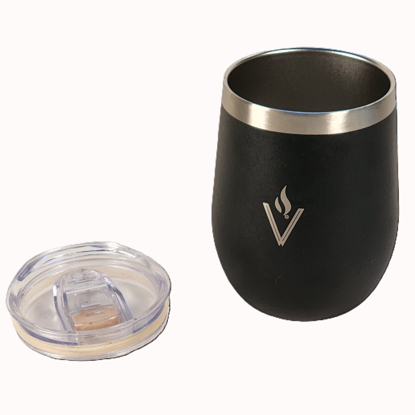 Vacuum Insulated Wine Tumbler | 12 Ounce Stainless Steel Drink Holder