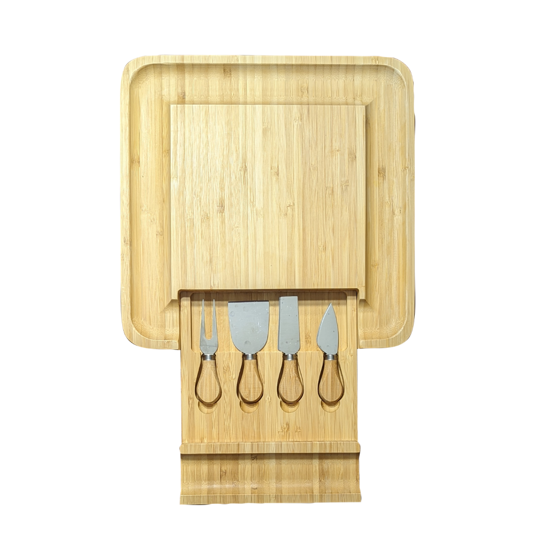 Charcuterie Board Gift Set with Cheese Knives