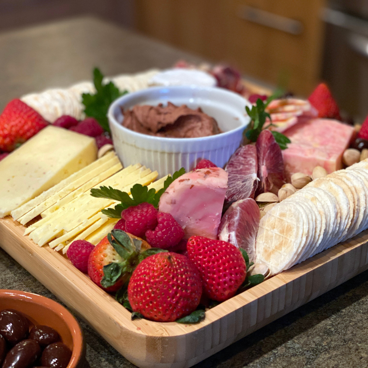 Charcuterie Board Gift Set with Cheese Knives